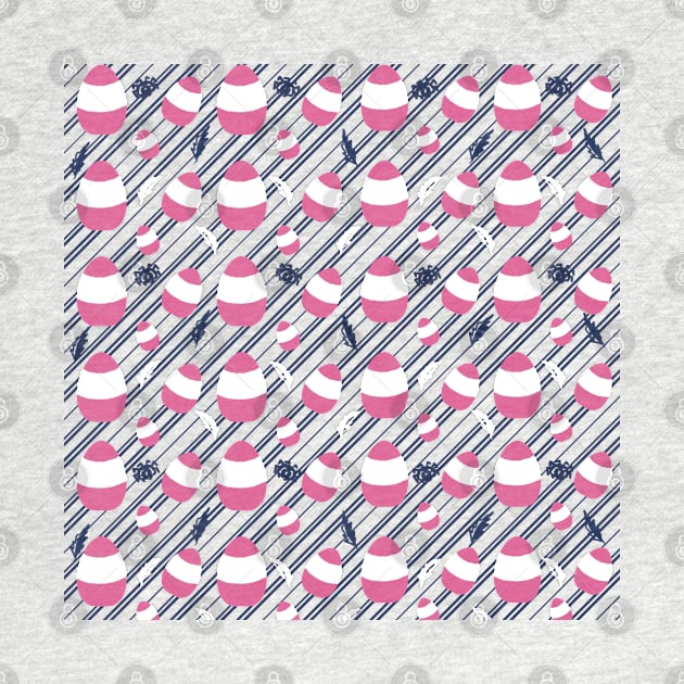 Halloween pink Candy pattern by Xatutik-Art